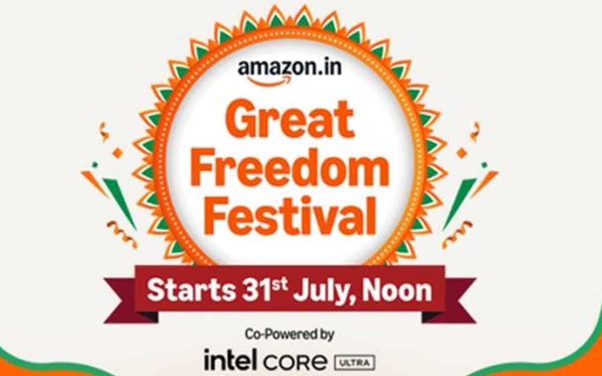 Amazon Great Freedom Festival 2025 | అమెజాన్‌లో గ్రేట్ ఫ్రీడం ఫెస్టివ‌ల్ సేల్‌.. స్మార్ట్ ఫోన్లు, ల్యాప్‌టాప్‌ల‌పై భారీ త‌గ్గింపు ధ‌ర‌లు..