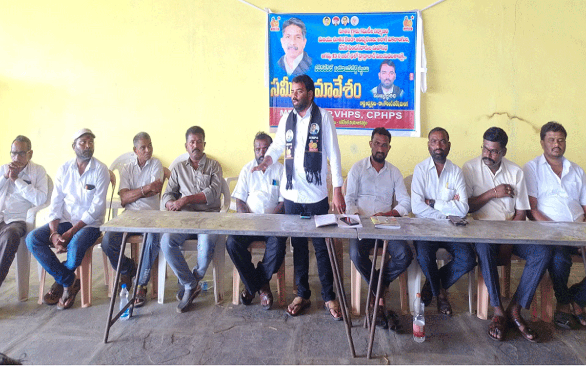 Kattangur : కాంగ్రెస్ పార్టీ ఇచ్చిన హామీలు అమలు చేయాలి : ఎమ్మార్పీఎస్ రాష్ట్ర అధ్యక్షుడు గోవిందు నరేశ్