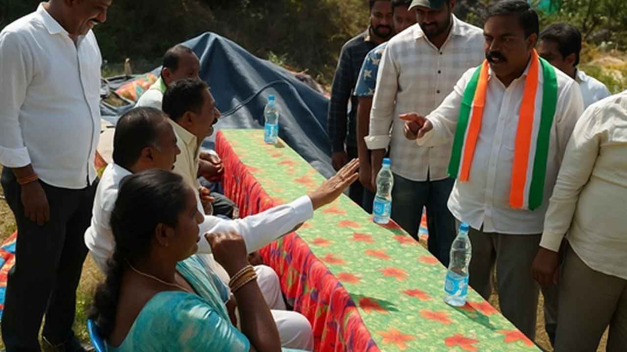 Congress | చెర్లపాలెం కాంగ్రెస్ పార్టీలో ముదిరిన వర్గపోరు.. ఝాన్సీ రెడ్డి వర్గంపై ఎమ్మెల్యే యశస్విని రెడ్డి వర్గం ఫైర్