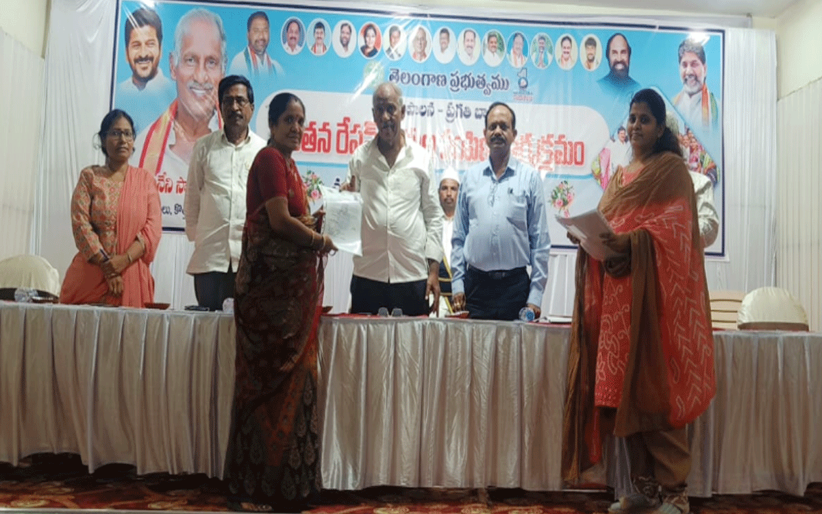 chunchupalli : రేషన్ కార్డు ద్వారా అన్ని రకాల నిత్యావసరాలు అందించాలి : ఎమ్మెల్యే కూనంనేని