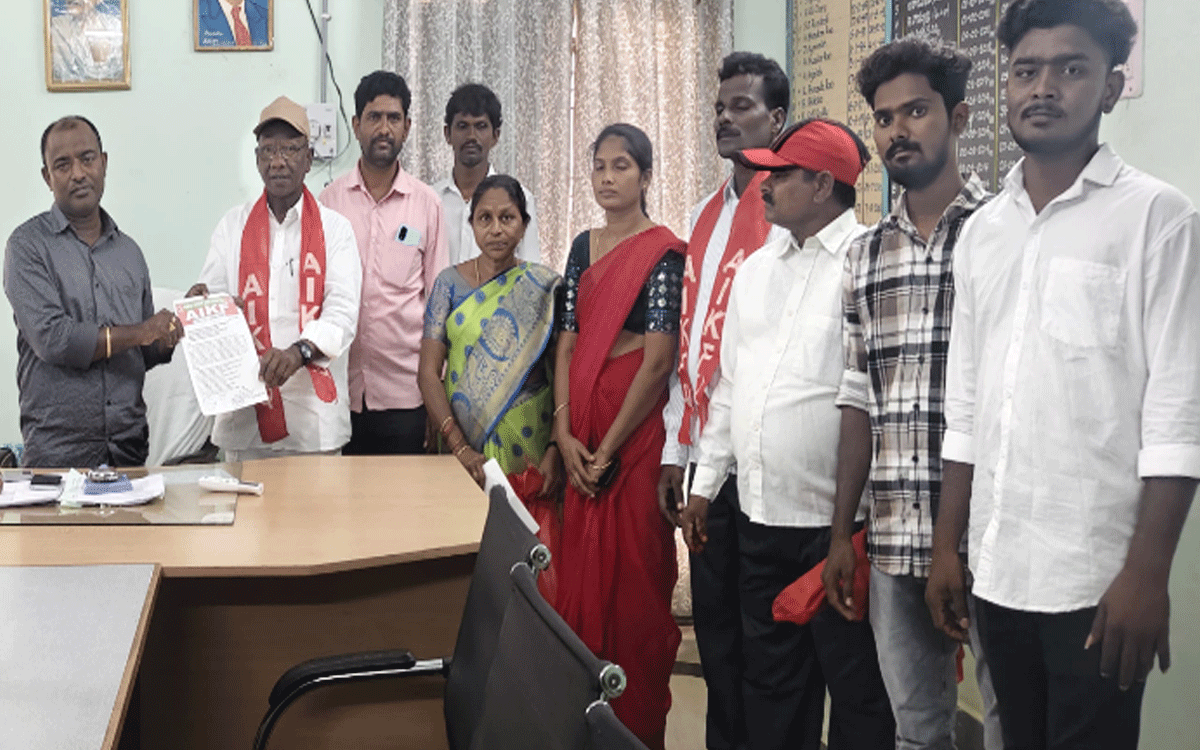 Nereducherla : రైతాంగ సమస్యలు పరిష్కరించాలి : వస్కుల మట్టయ్య