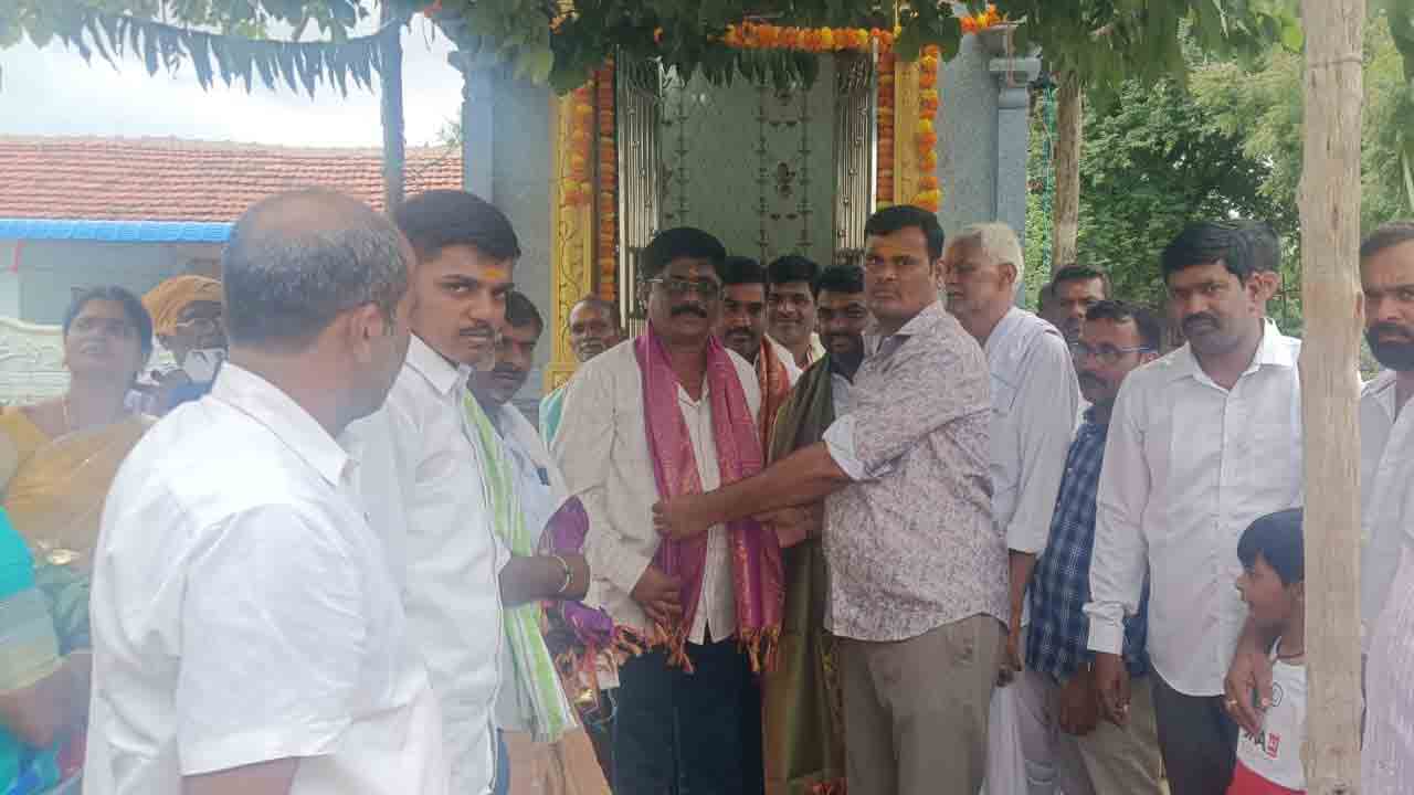ఘనంగా నల్ల పోచమ్మ తల్లి విగ్రహ ప్రతిష్ట..