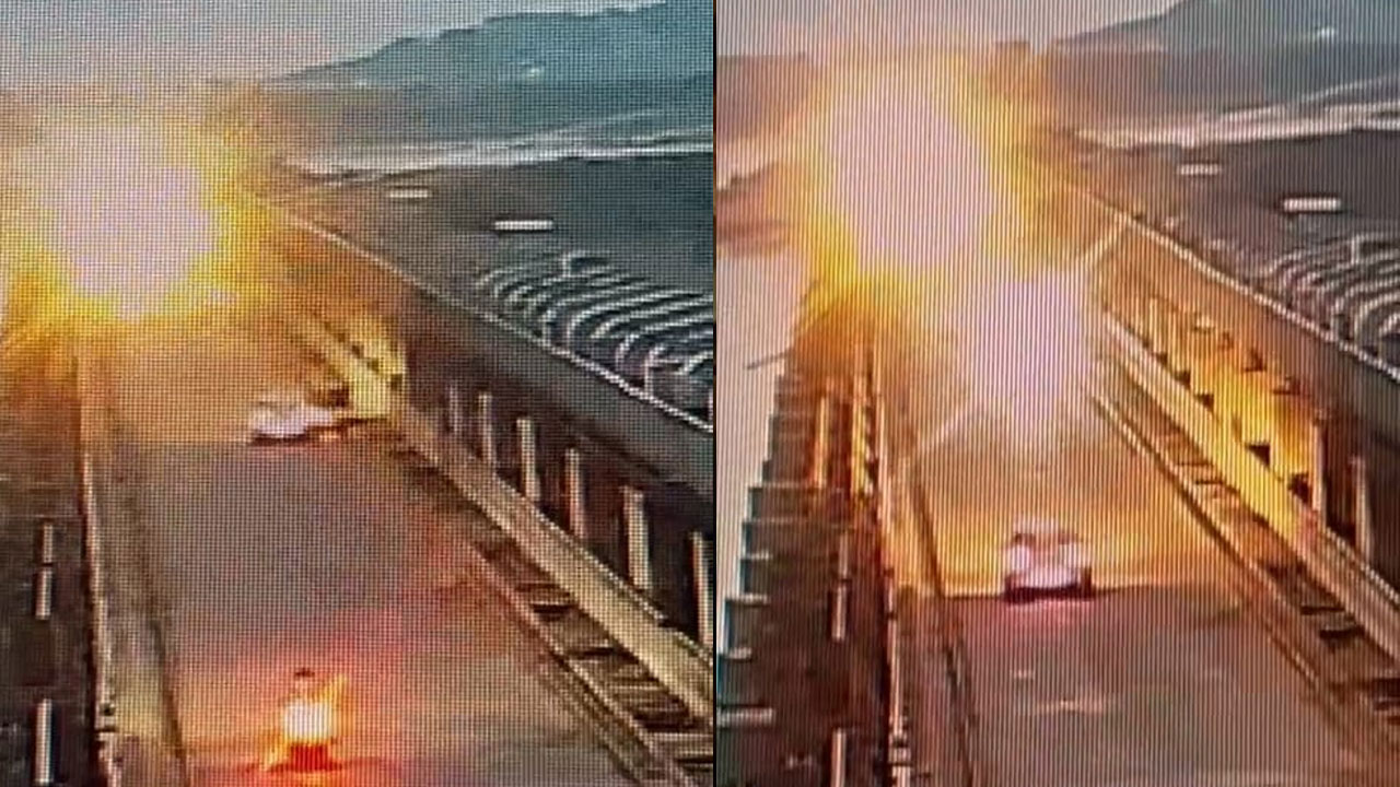 Jurala Project | జూరాల ప్రాజెక్టు చూసేందుకు వెళ్లి.. రోడ్డు ప్రమాదంలో యువకుడు మృతి.. వీడియో