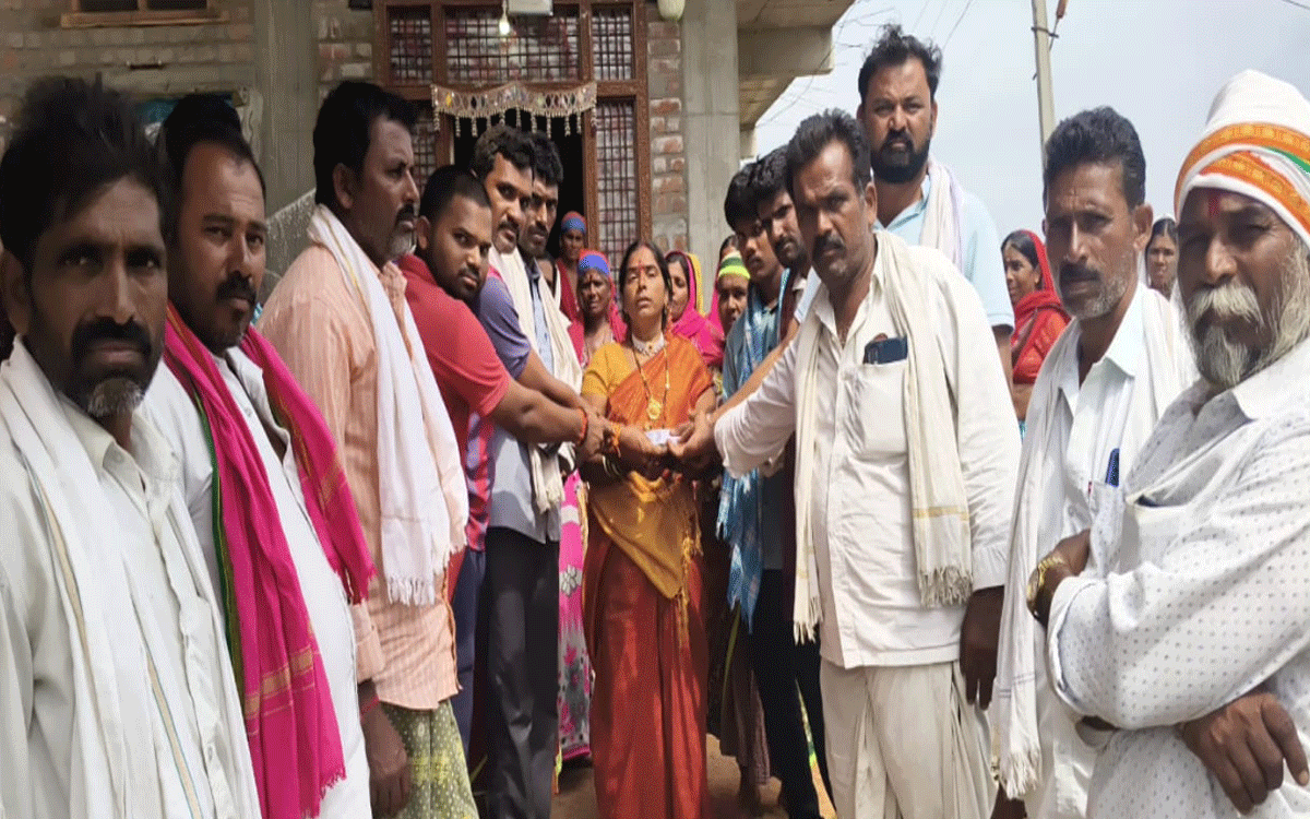 Medak Rural : మాజీ ఎమ్మెల్యే పద్మాదేవేందర్ రెడ్డి ఆర్థిక సాయం