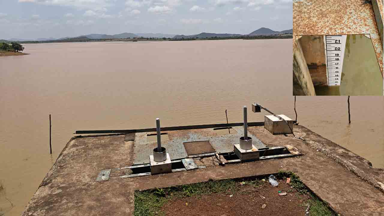 Pedda Cheruvu | పెద్ద చెరువులోకి వరదనీరు.. 11 అడుగులకు చేరిన నీటిమట్టం