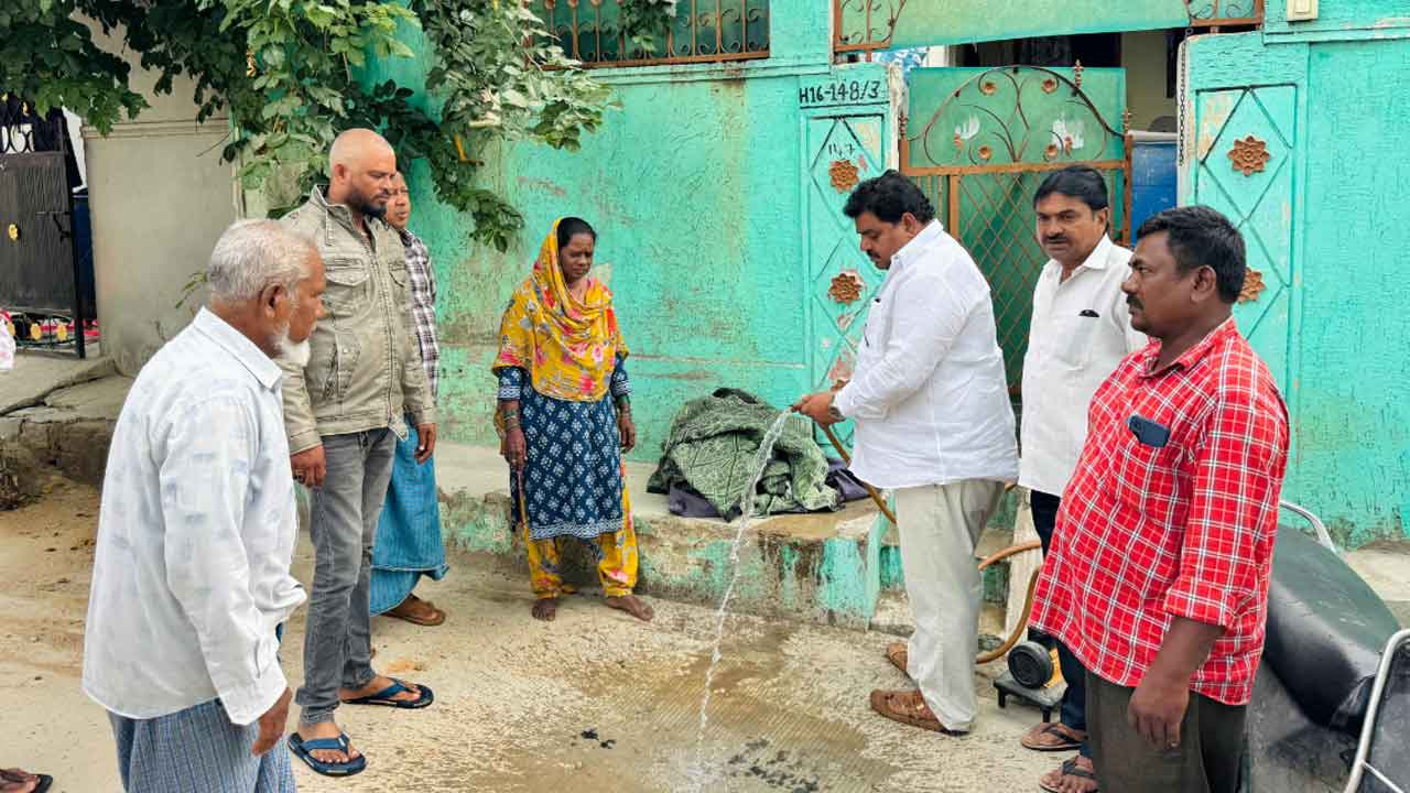 తాగునీటి సమస్యను పరిష్కరించాలి : మహ్మద్ రఫీ