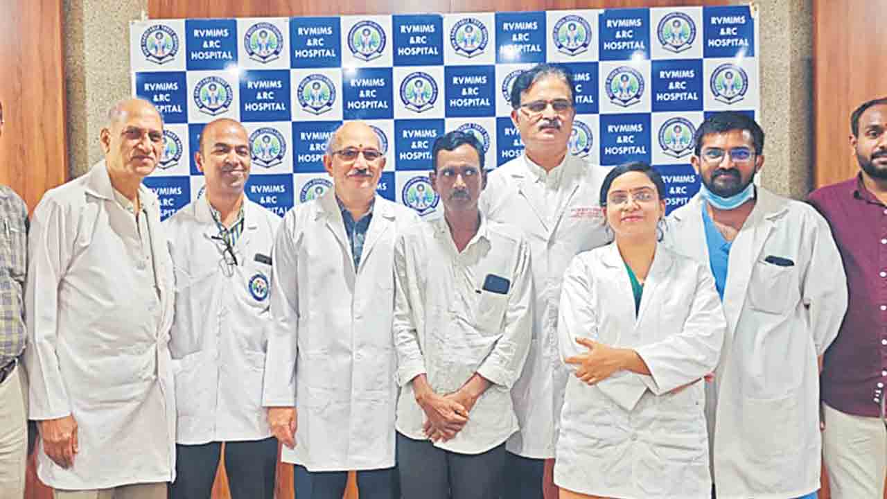 ఆర్వీఎం దవాఖానలో అరుదైన శస్త్రచికిత్స