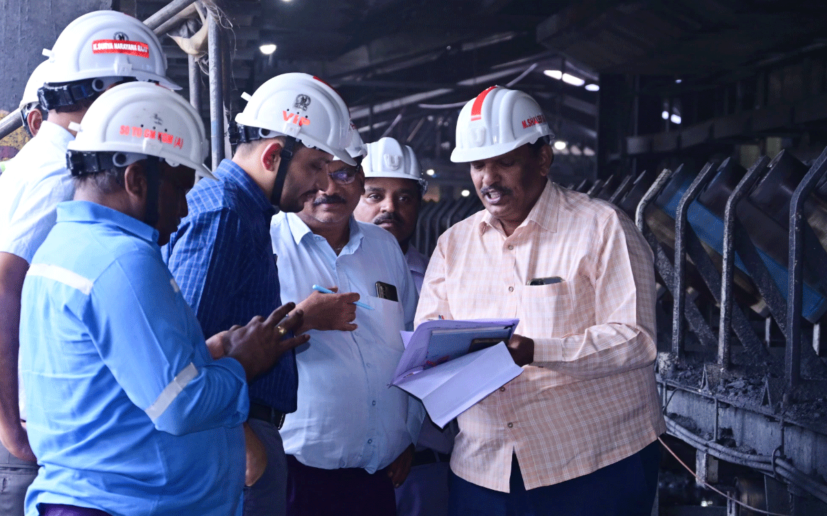 Ramavaram : నాణ్యమైన బొగ్గు సరఫరాకు చ‌ర్య‌లు : సింగ‌రేణి డైరెక్టర్ (పా) గౌతమ్ పోట్రు