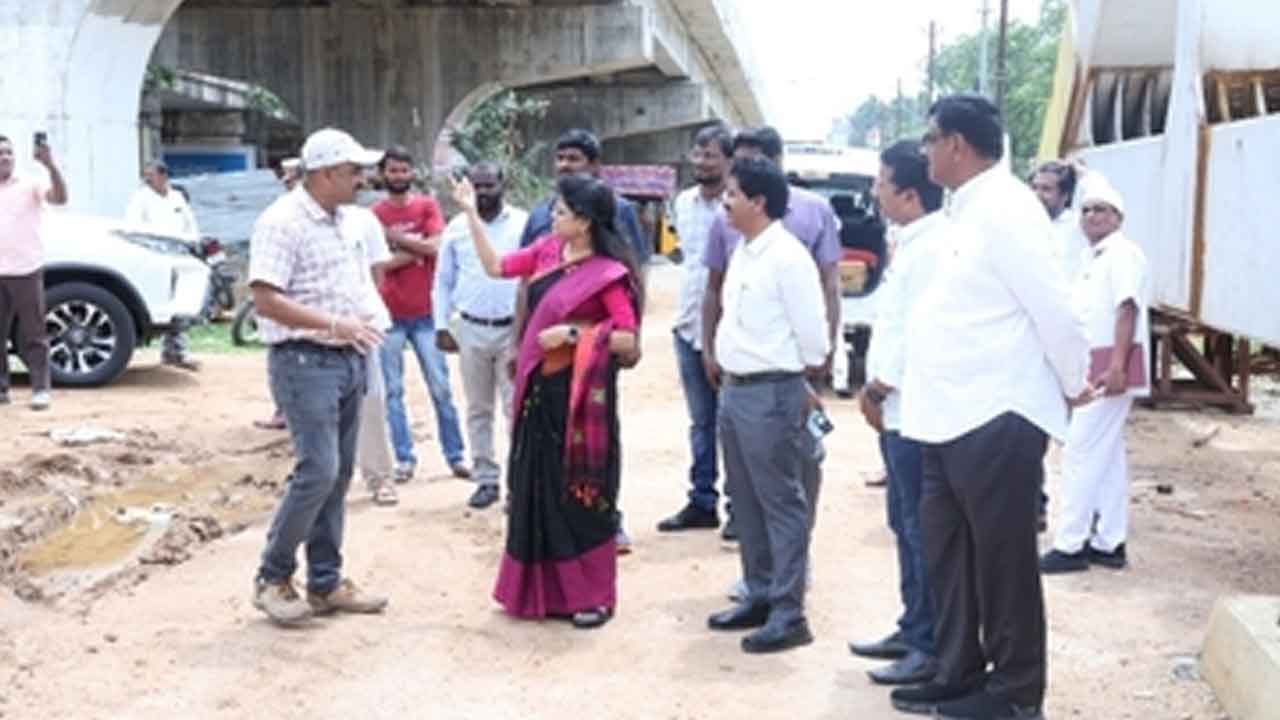 Collector Sneha Shabarish | కాజీపేట ఆర్ఓబి పనులను త్వరగా పూర్తి చేయాలి : కలెక్టర్ స్నేహ శబరీష్