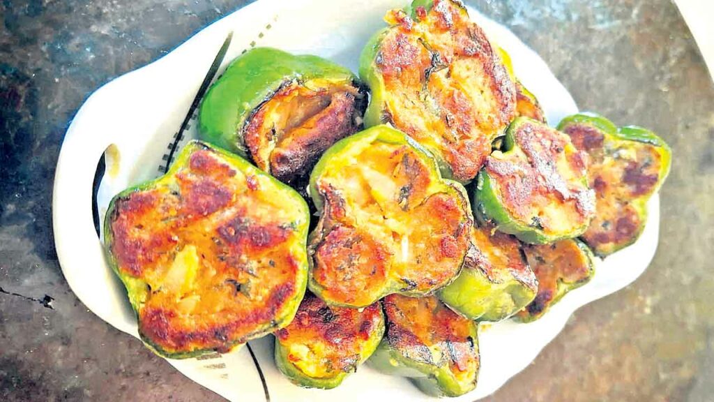 Stuffed Mini Capsicum Bites