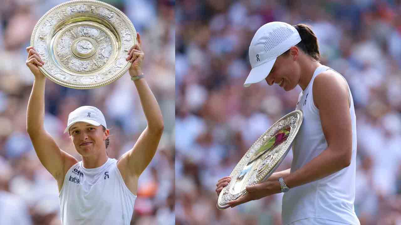 Iga Swiatek | వింబుల్డన్ క్వీన్ స్వియాటెక్.. చరిత్ర సృష్టించిన పొలాండ్ బ్యూటీ..!