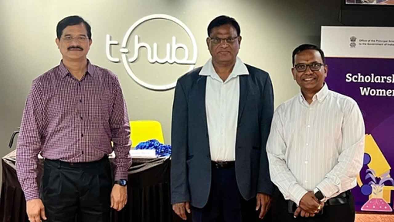 T-Hub | హైదరాబాద్‌ టీ-హబ్‌ను సందర్శించిన కేయూ వీసీ