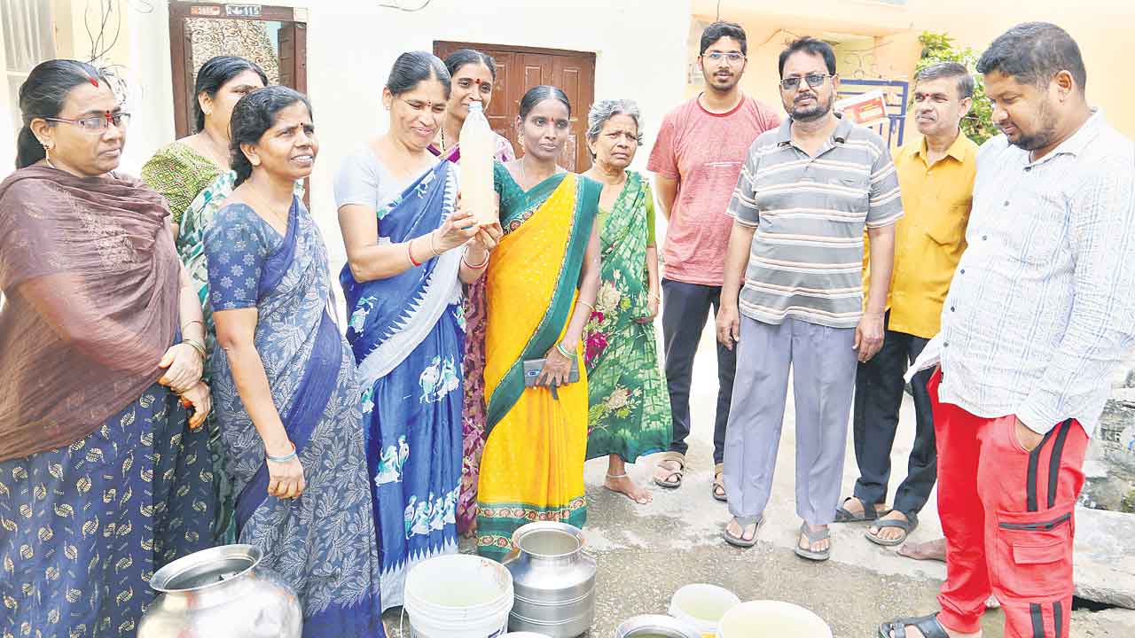 జలం గరరళం.. శుద్ధి చేయకుండానే తాగునీటి సరఫరా