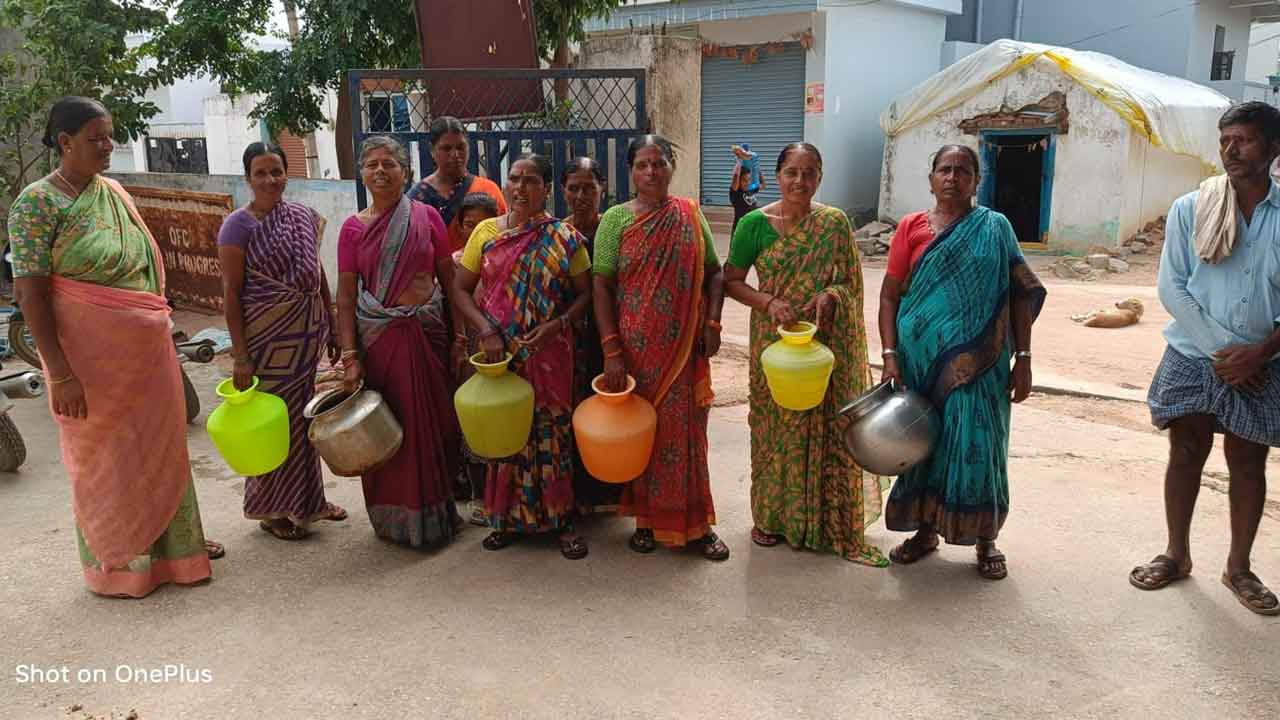 పోలేపల్లిలో తాగునీటి కటకట