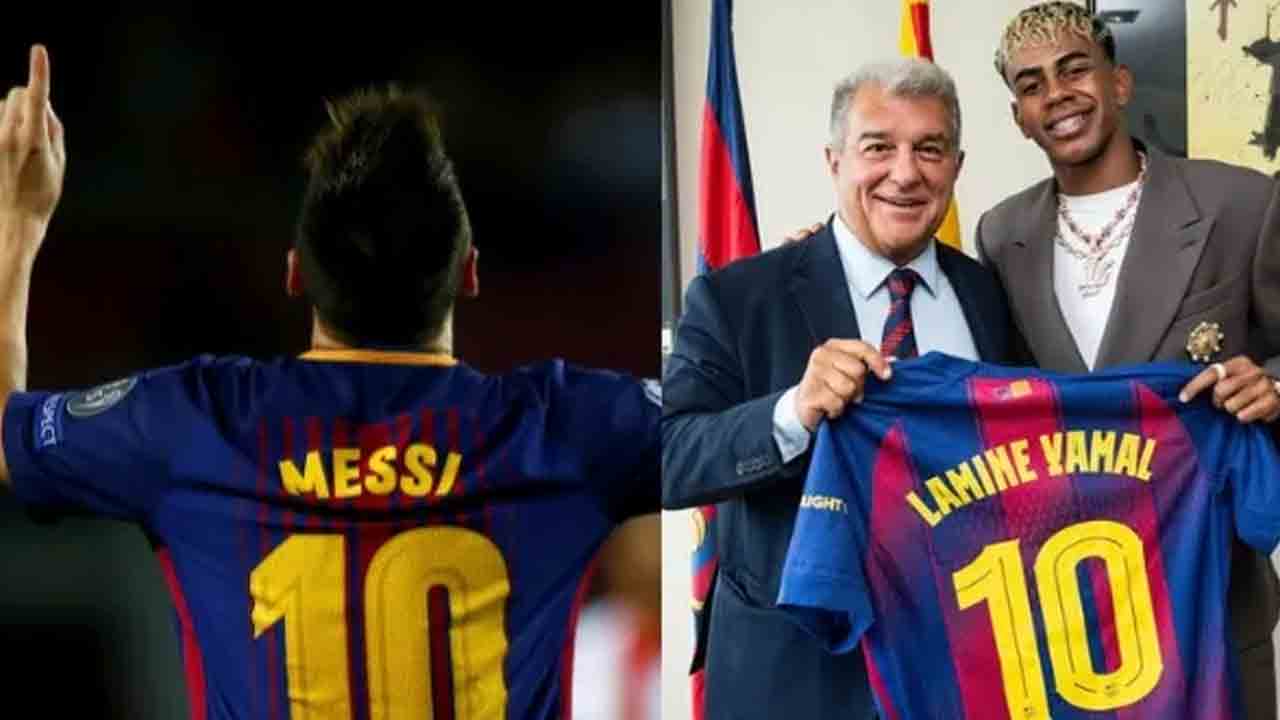 Lamine Yamal | యువకెరటానికి పదో నంబర్ జెర్సీ.. మారడోనా, మెస్సీలను మరిపిస్తాడా..!
