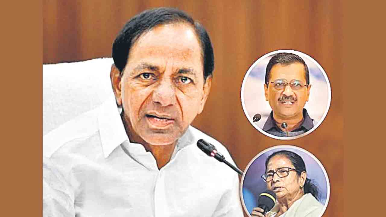 బీజేపీ దూకుడుకు ఆ ముగ్గురి కళ్లెం