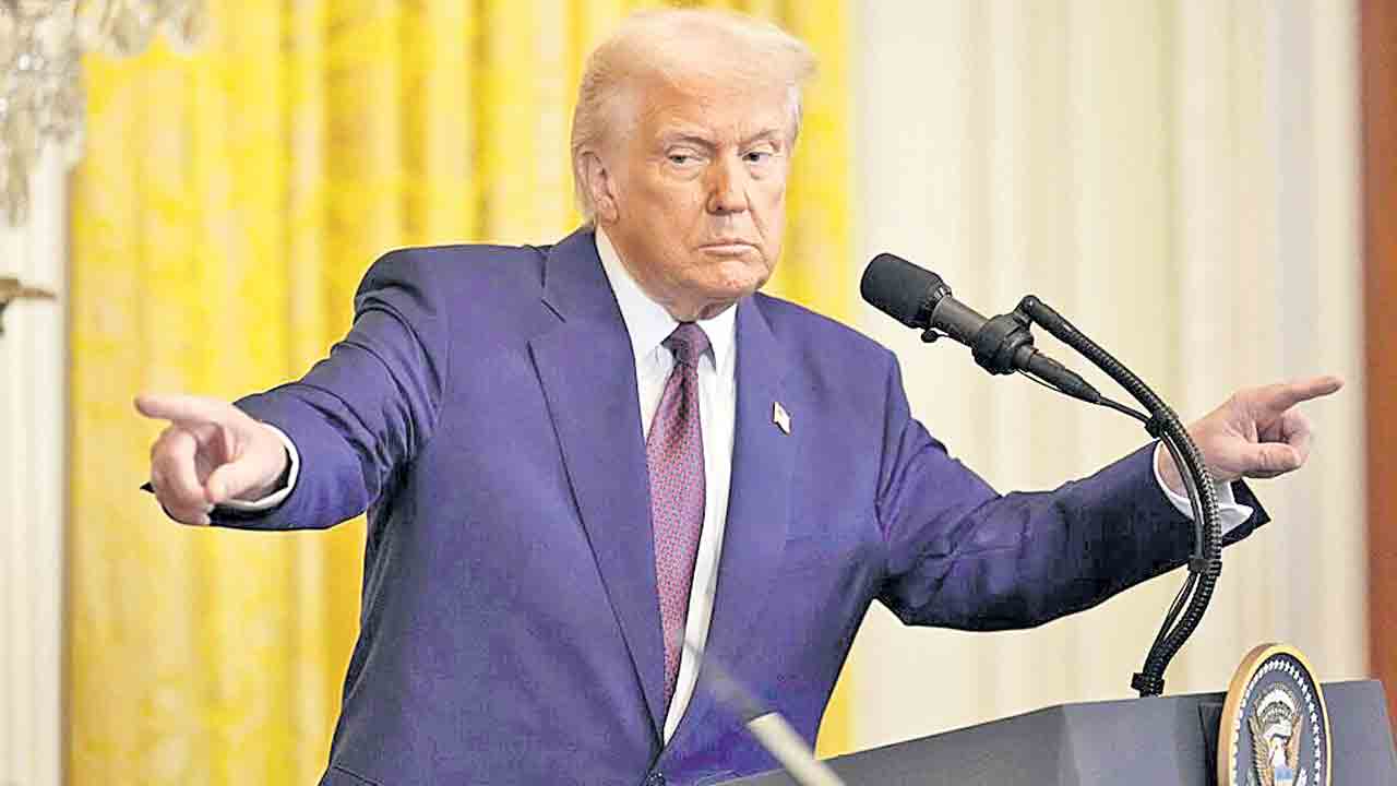 భారత్తో చర్చలుండవ్.. టారిఫ్ వివాదం సద్దుమణిగే వరకు అంతే