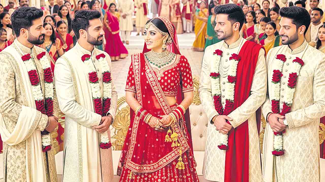 ఉమ్మడి భార్య అక్కడి సంప్రదాయం!