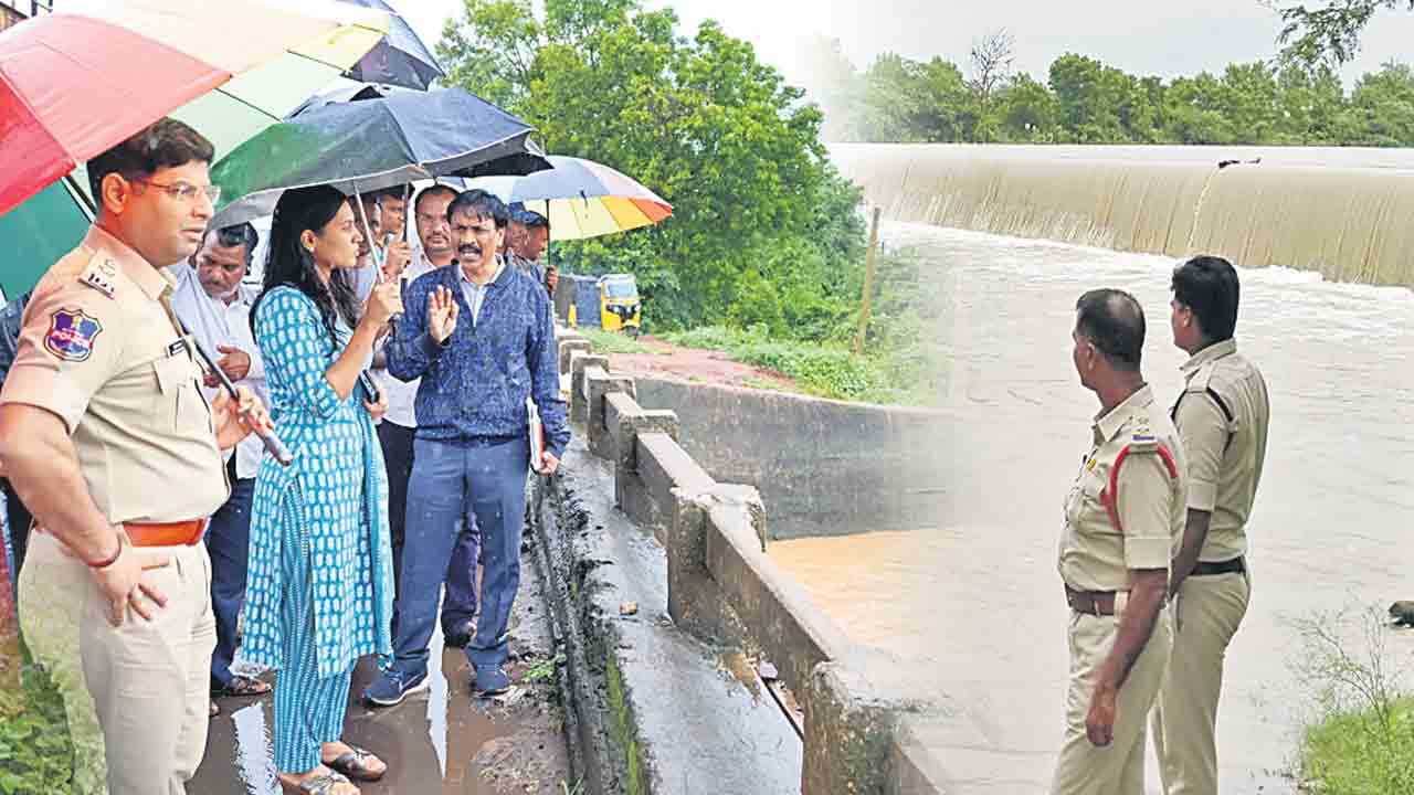 దంచికొట్టిన వాన