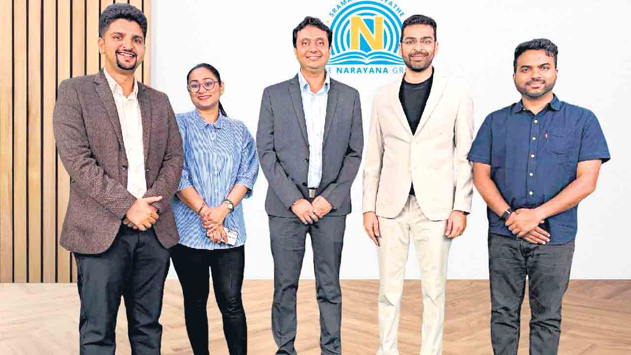 గూగూల్‌ క్లౌడ్‌ ఇండియాతో నారాయణ విద్యాసంస్థల ఎంవోయూ