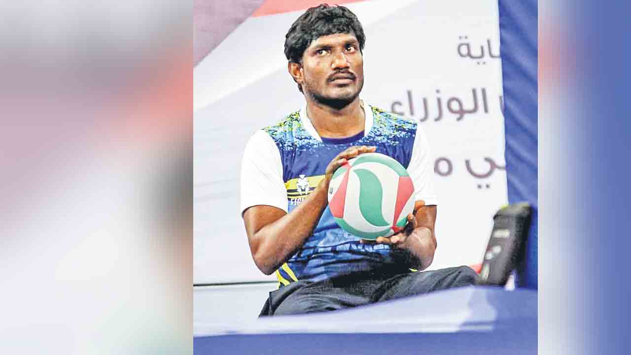 పారా సిట్టింగ్‌ వాలీబాల్‌ వరల్డ్‌కప్‌ టోర్నీకి ప్రశాంత్‌