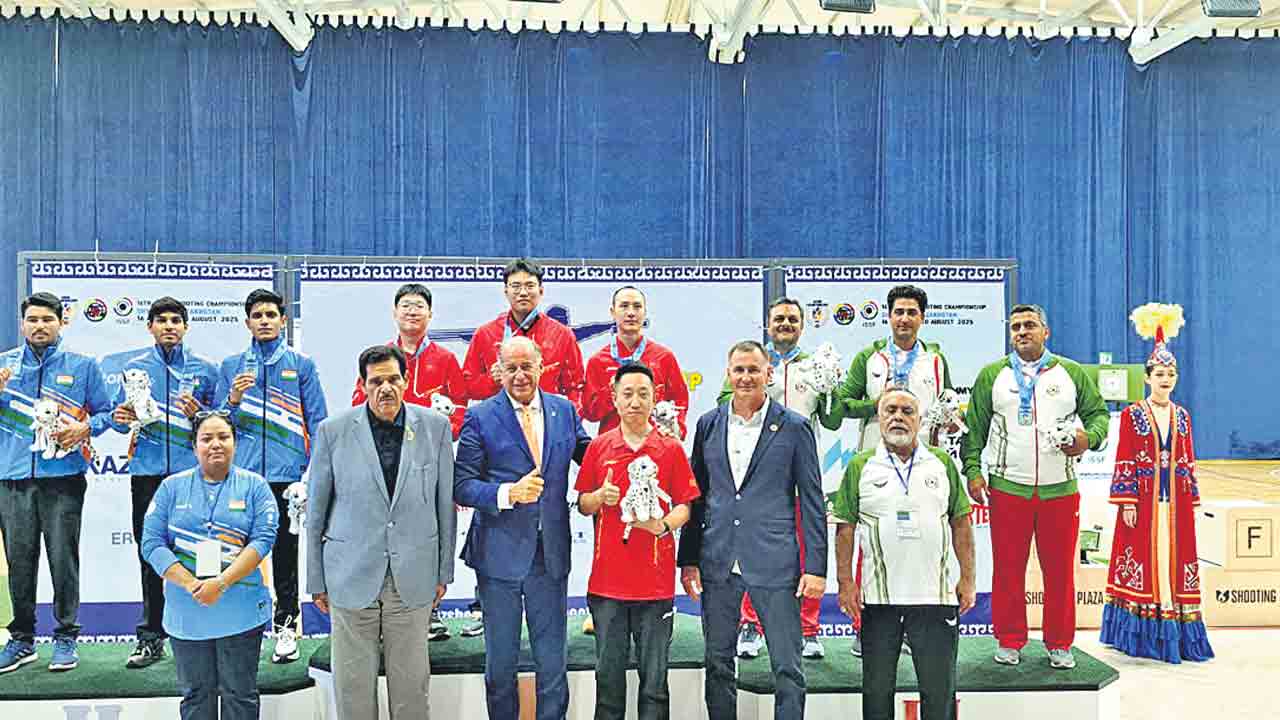 భారత్‌ బోణీ ఏషియన్‌ షూటింగ్‌ టోర్నీ