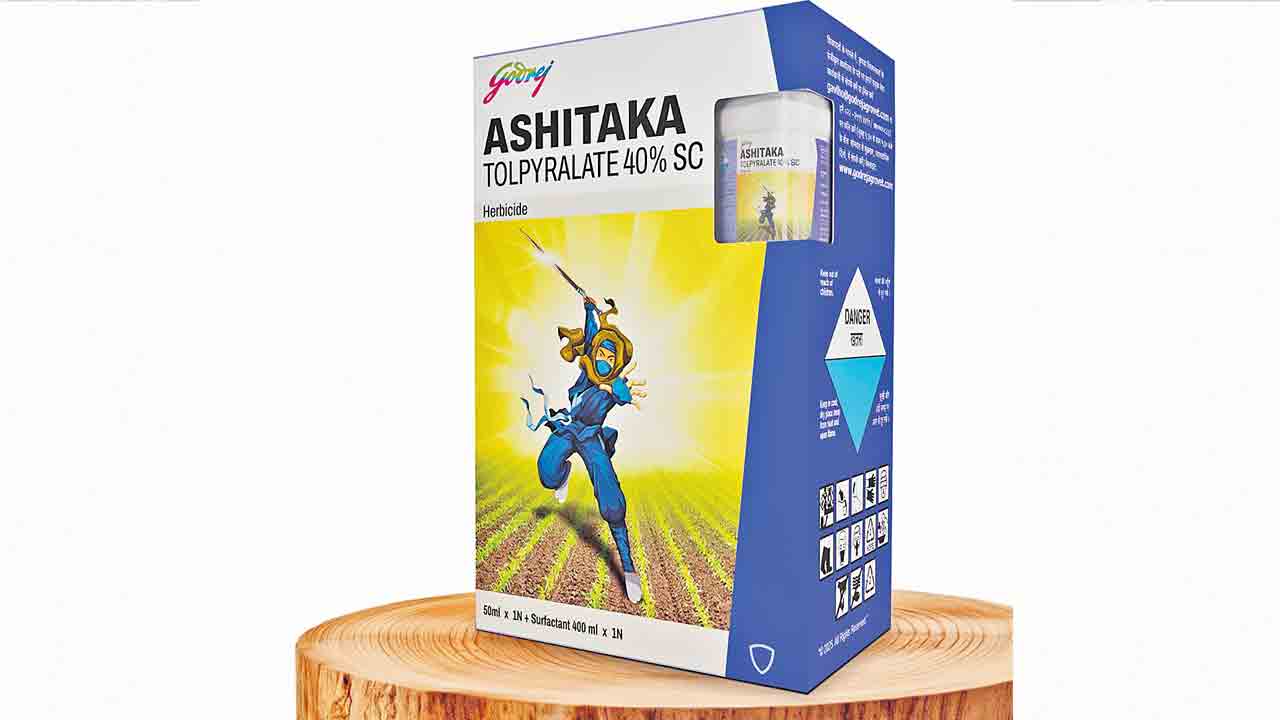 కలుపు నివారణకు గోద్రెజ్‌ ‘ఆశితాకా’