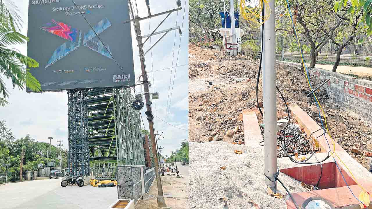 కేబీఆర్‌ ప్రాంగణం కబళింపు.. బల్దియా అండతో అంచెలంచెలుగా విస్తరిస్తున్న నవ నిర్మాణ్‌