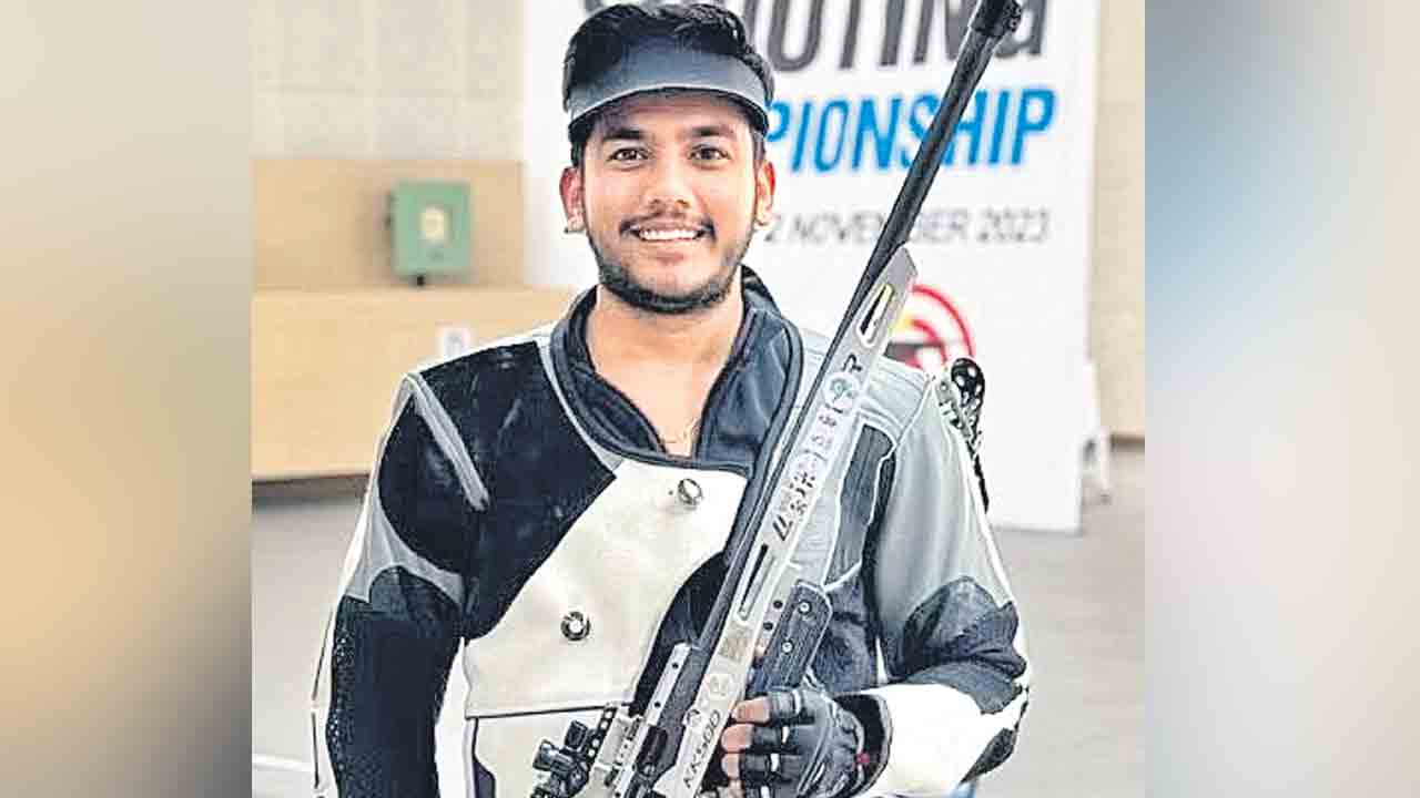 ఐశ్వర్య్‌కు స్వర్ణం