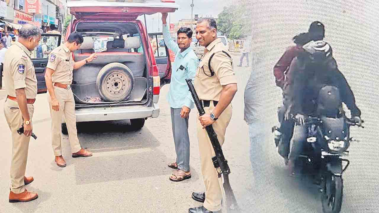 పటాన్‌చెరులో ముమ్మర తనిఖీలు