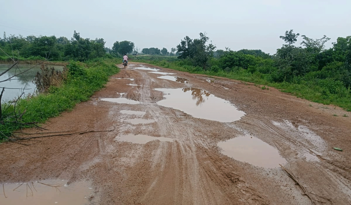 Mylaram road | మైలారంలో రోడ్డు ఇలా..ప్రయాణం సాగేదెలా..?