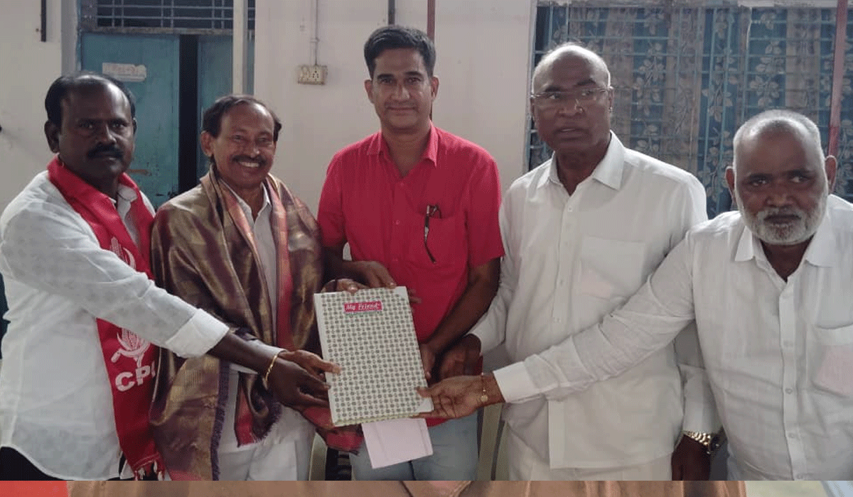 Chada Venkata Reddy | ప్రజల పక్షాన ఆలుపెరుగని పోరాటం చేస్తాం.. సీపీఐ జాతీయ నేత చాడ వెంకటరెడ్డి