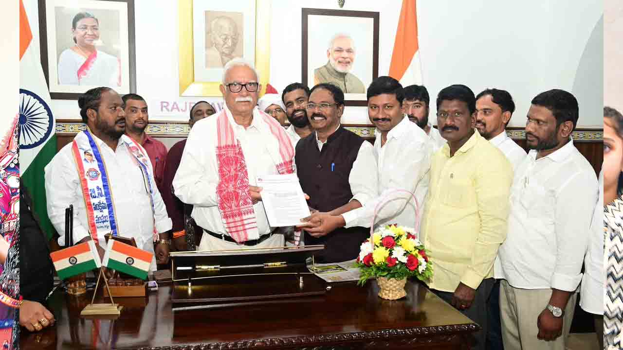 గోవా గవర్నర్‌తో బీసీ సంఘాల నేతల భేటీ