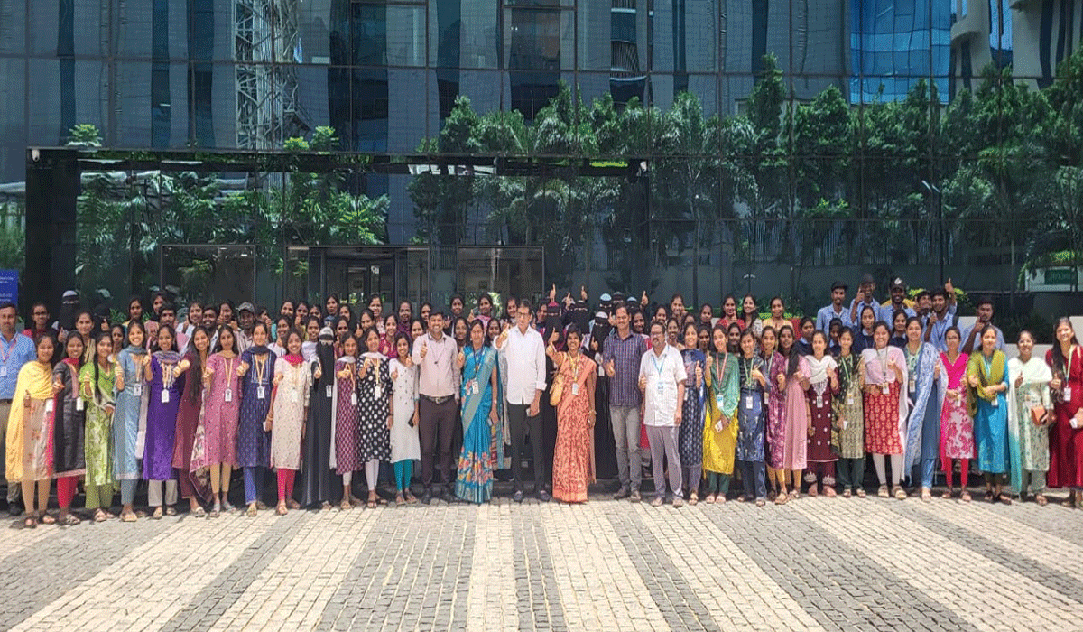 korutla | టీ హబ్ ను సందర్శించిన కోరుట్ల, మెట్ పల్లి విద్యార్థులు