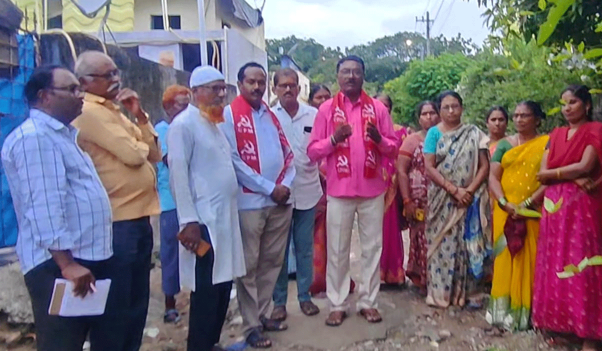 Minimum facilities | ప్రజాప్రతినిధులకు కనీస వసతులపై పట్టింపు లేదా.. సీపీఎం జిల్లా కమిటీ సభ్యుడు శ్రీనివాస్‌