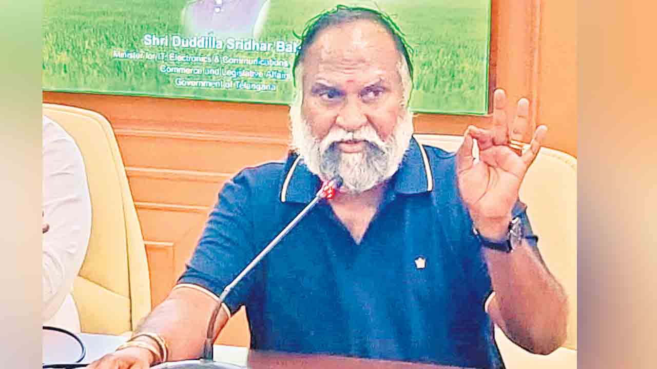 మంత్రి చాంబర్‌లో జగ్గారెడ్డి సమీక్ష!