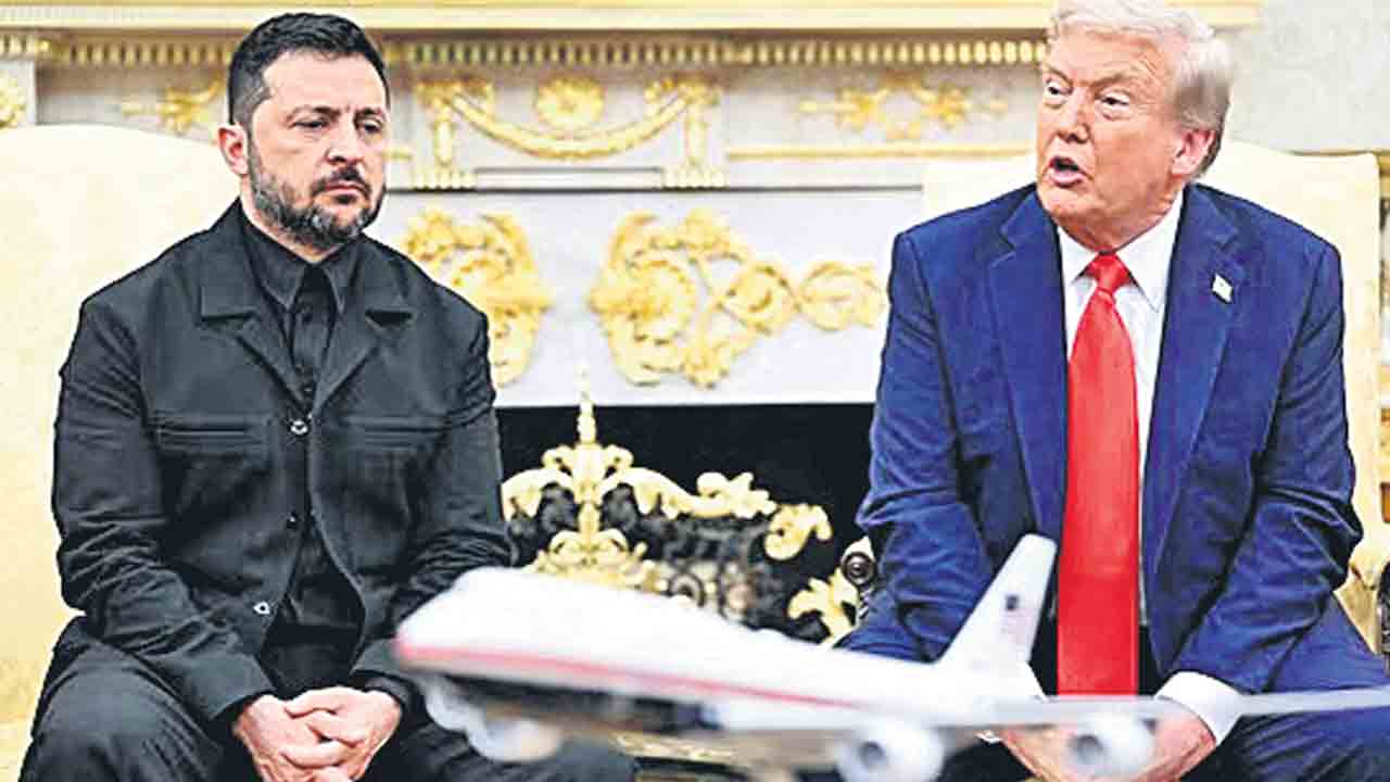 Donald Trump | యుద్ధం ఆగిపోవాలనేదే పుతిన్‌ ఆకాంక్ష.. జెలెన్‌స్కీతో ట్రంప్‌