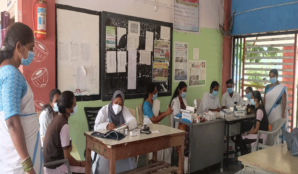 Medical camp | ‘నమస్తేతెలంగాణ’ కథనానికి స్పందన.. దూమాల ఏకలవ్య మోడల్‌ రెసిడెన్షియిల్‌లో వైద్య శిబిరం