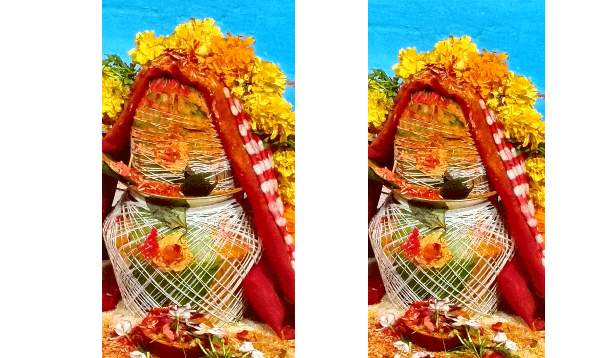 Godavarikhani | గోదావరిఖని కళ్యాణ్ నగర్ గణపతి మండపంలో దర్శనం.. తరలివచ్చిన భక్తులు