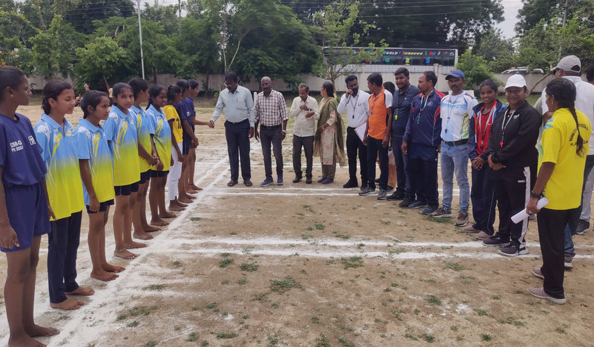 Godavarikhani | గోదావరిఖనిలో అట్టహాసంగా తూర్పు క్రీడల ప్రారంభం