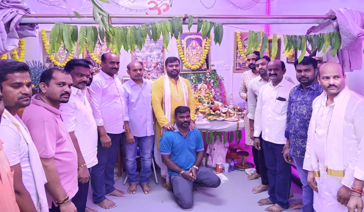 Vinayaka Navarathri | బహ్రెయిన్ లో వినాయక నవ రాత్రోత్సవాలు