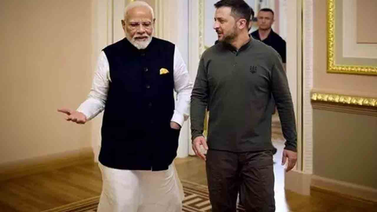 జెలెన్‌స్కీతో మోదీ ఫోన్‌ సంభాషణ