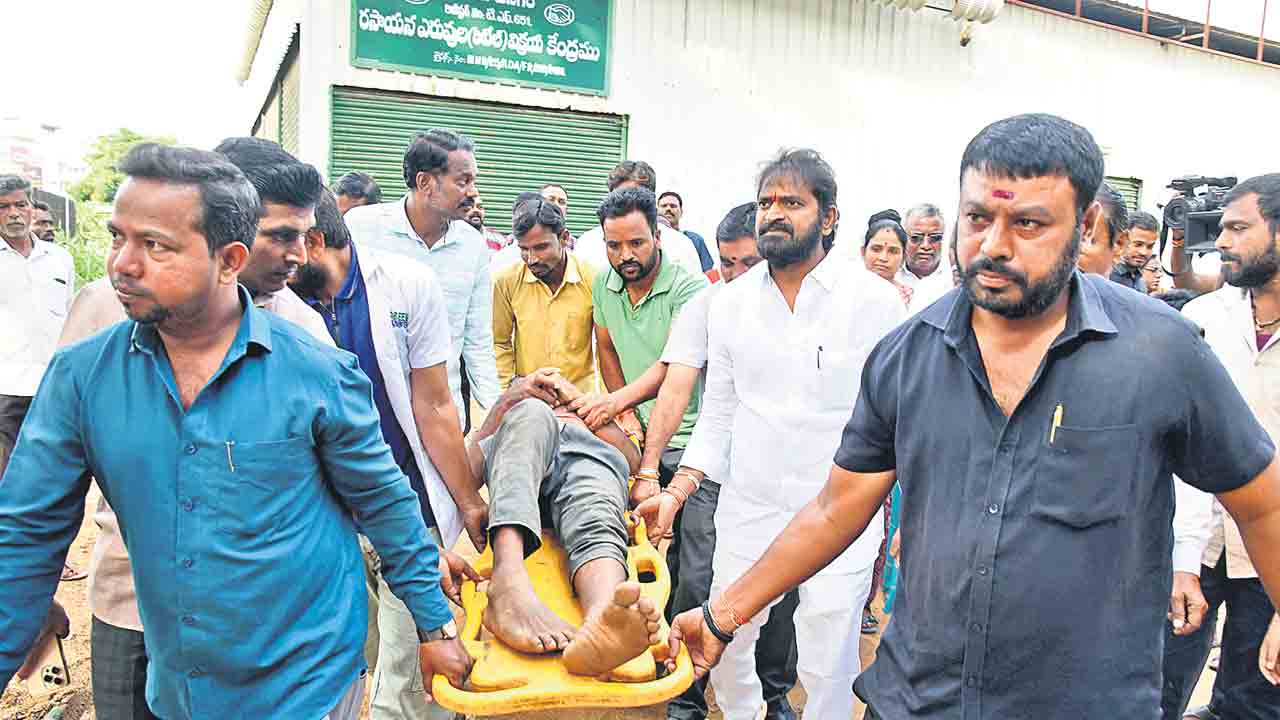 రైతన్న గోస.. బీఆర్‌ఎస్‌ భరోసా