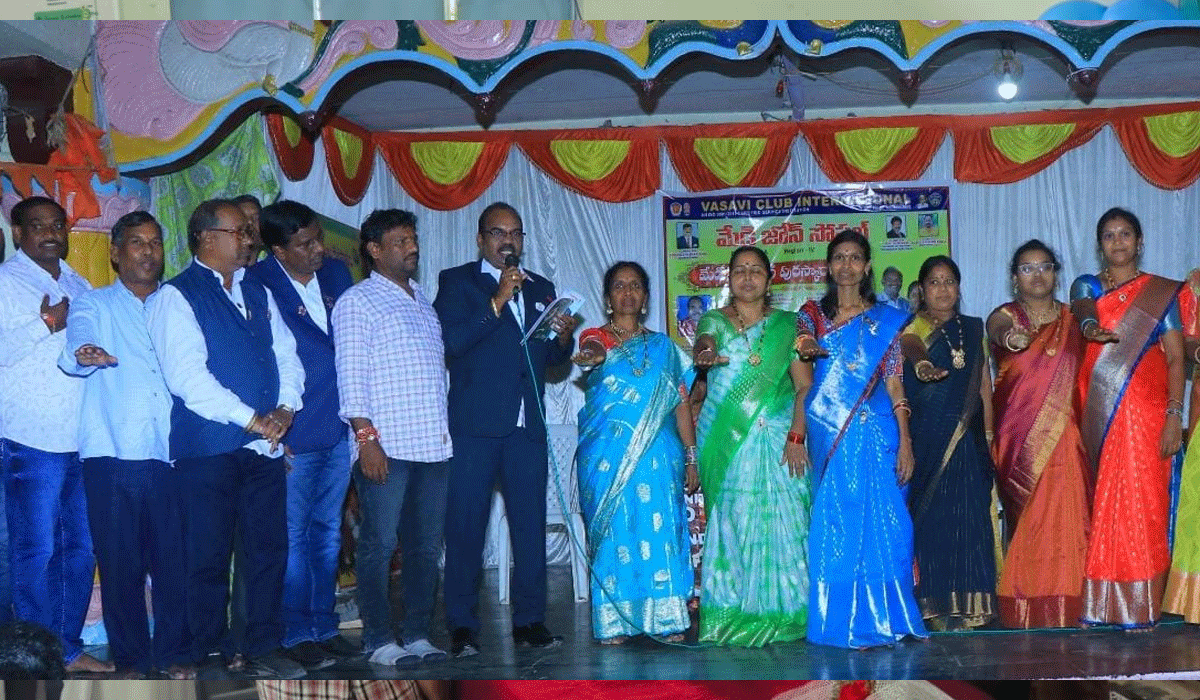 best secretary | జోన్ లెవెల్ బెస్ట్ క్లబ్ గా తాండూర్ వాసవి క్లబ్.. ఉత్తమ కార్యదర్శిగా కొడిప్యాక మాదురి