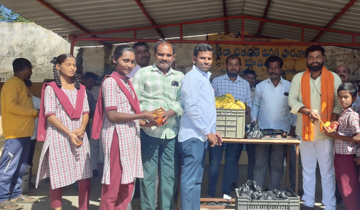 Nizamabad | రెంజల్‌ మండలంలో ఎంపీ ధర్మపురి అరవింద్ జన్మదిన వేడుకలు