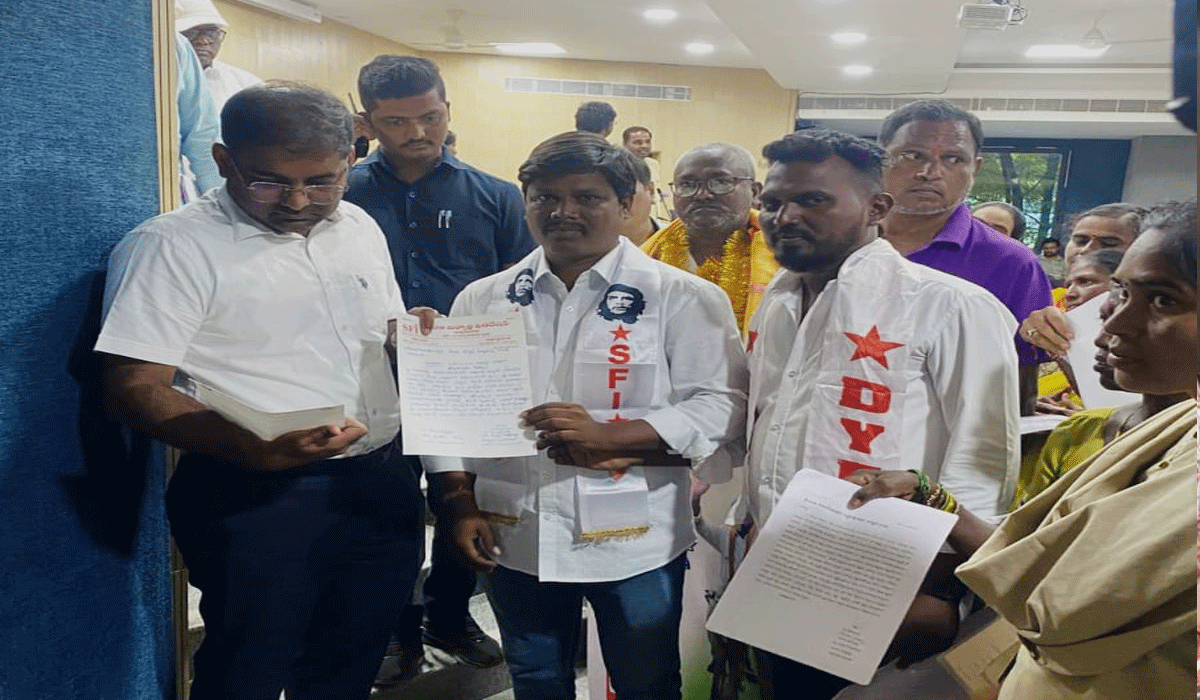 Collector Koya Sriharsha | ప్రజావాణి అర్జీలు త్వరితగతిన పరిష్కరించాలి.. పెద్దపల్లి కలెక్టర్ కోయ శ్రీహర్ష