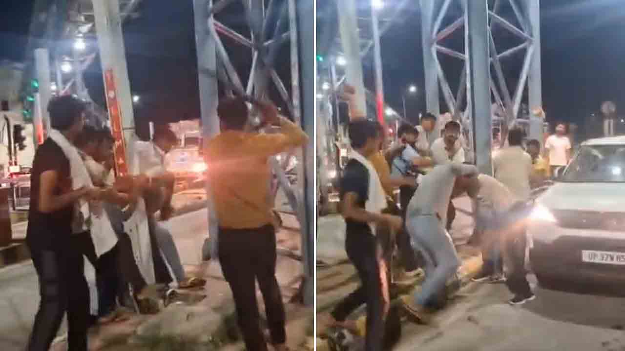 Army Jawan | ఆర్మీ జవాన్‌ను పోల్‌కు కట్టేసి కర్రలతో దాడిచేసిన టోల్‌ సిబ్బంది.. వీడియో