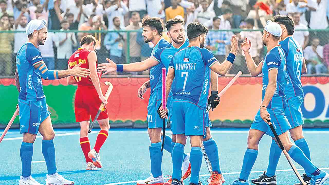 భారత్‌ బోణీ… ఆసియా కప్‌ హాకీ