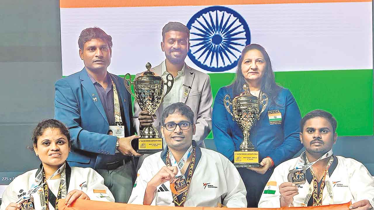 తెలంగాణకు నాలుగు పతకాలు