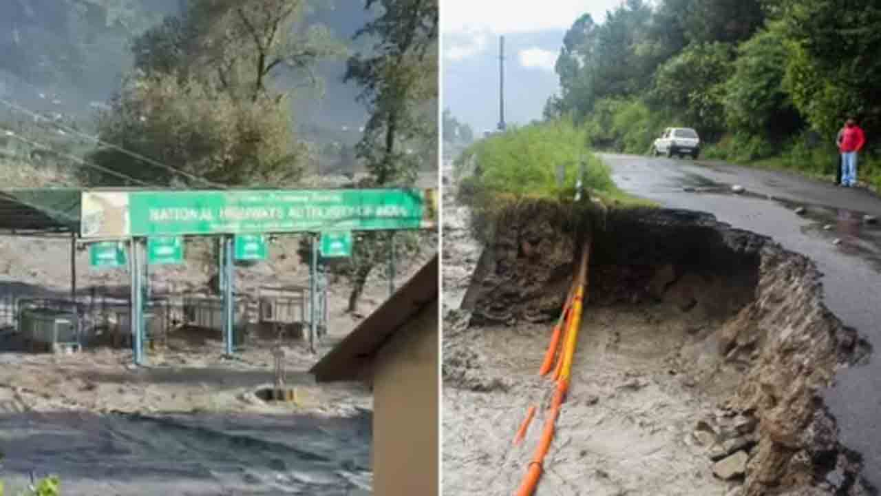 Himachal Pradesh Floods | హిమాచల్లో భారీ వరదలు.. మనాలి టోల్ ప్లాజాను ముంచెత్తిన బియాస్ నది